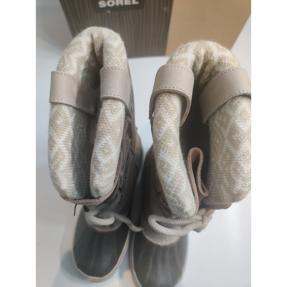 BNWB Sorel Joan of Arctic Premium Size 8 Oxford Tan - Picture 11 of 13